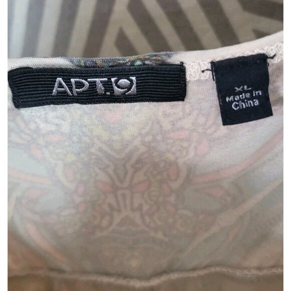 Vintage Y2K Tank Dress XL Stretch Studded Collar Romantic Maxi Long Geometric - Picture 7 of 8